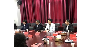 六安商会到霍邱县考察