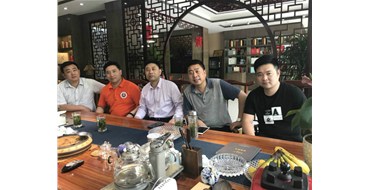 六安商会走访六安杜兰香体验馆